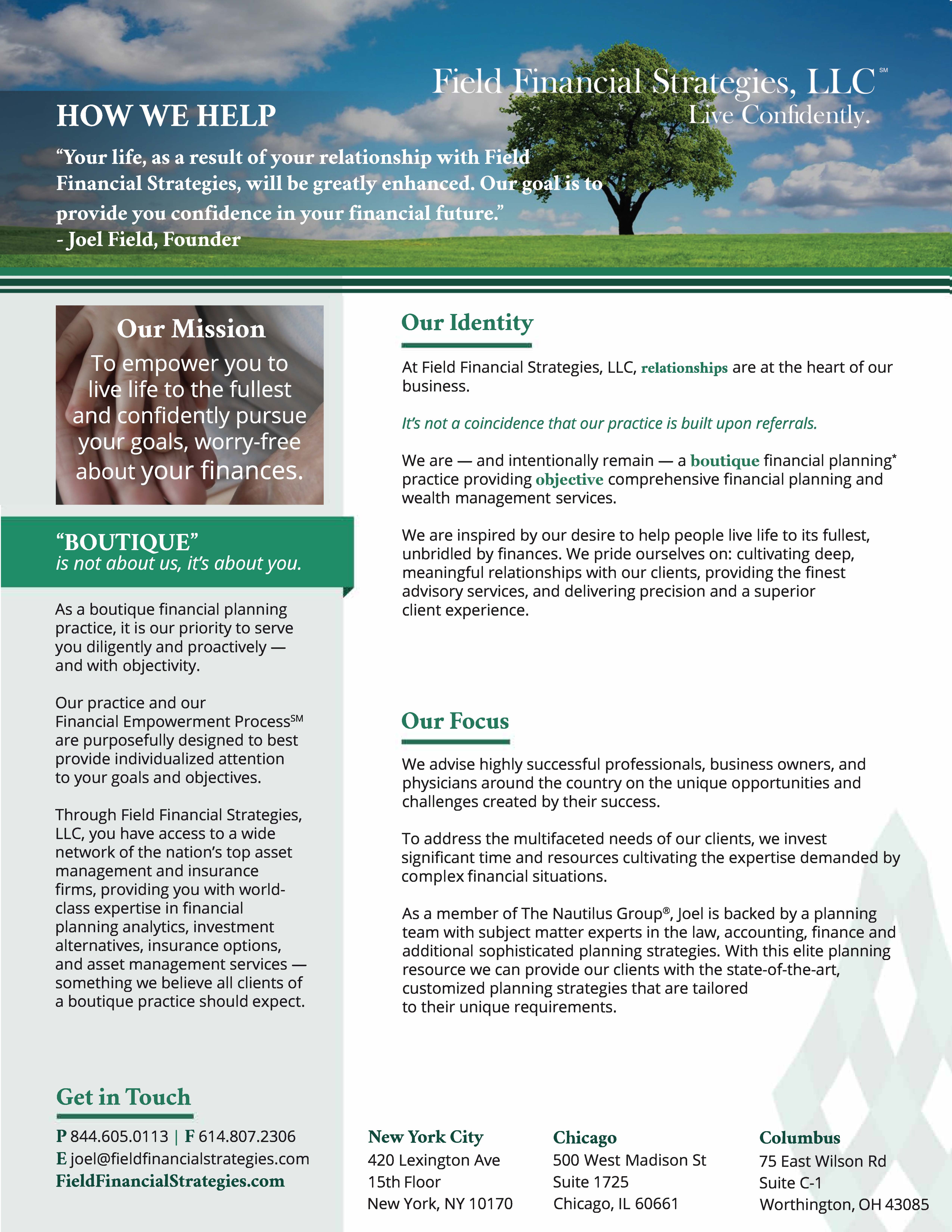 How We Help info sheet thumbnail